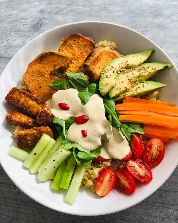 Balanced meals from the Dance In Shape nutrition plan